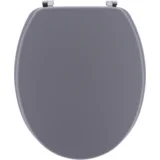 wc daska mdf sa inox okovima, siva