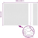  Stebri za ograje 10 kos U-kanal 160 cm Pocinkano jeklo, Šestkotna ograja 1.6x10 m Pocinkano jeklo | Shoptok.si
