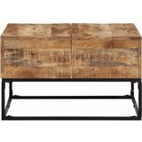  Stolić za kavu 68 x 68 x 41 cm od grubog drva manga | shoptok.hr