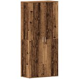 vidaXL Omara za čevlje Stari les 80x39x180 cm Inženirski les | Shoptok.si
