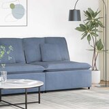  Modularna sofa s jastucima plava 100 cm | shoptok.hr