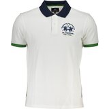 La Martina MEN&#39;S SHORT SLEEVE POLO WHITE Cene