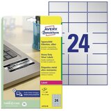 Zweckform Etikete zweckform l6133 1/20 70x37 srebrne | Shoptok.si