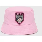 Guess Otroški klobuk roza barva