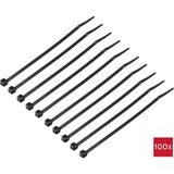 TRU COMPONENTS TC-12533320 vezice 150 mm 3.6 mm crna 100 St. | Eponuda.ba