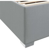  Okvir za krevet Svjetlosiva 200 x 200 cm tkanina | shoptok.hr