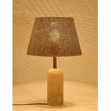 Opviq Stolna lampa Hasir Sapkali Travertin, Bež | Eponuda.ba