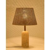 Opviq Stona lampa Hasır Sapkalı Traverten, Bež | ePonuda.com