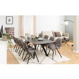 Actona Proširiv blagovaonski stol keramički 97x240 cm Blackburn – | shoptok.hr