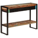  Konzolna mizica 110x30x76 cm trden predelan les, (20711702) | Shoptok.si