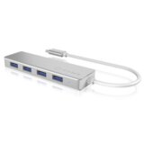 Icybox USB-C Hub IB-HUB1425-C3, 4-port, 4x USB 3.0 Type-A | shoptok.hr