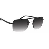  Unisex Sunčane naočale Silhouette Sun C-2 8708 59/17 Black | shoptok.hr