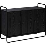  Komoda Crni hrast 102 x 35 x 75 cm Prerađeno drvo Slike