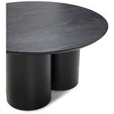 MOME Črna okrogla klubska mizica ø 80 cm Lua – | Shoptok.si