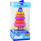 Senzorne edukativne piramide s šarenim obručima - zvečka | Shoptok.si