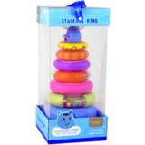  Senzorne edukativne piramide s šarenim obručima - zvečka | shoptok.hr