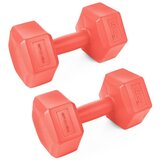 Spokey MONSTER RED Set of hexagonal cynics 2x 4 kg | Shoptok.si