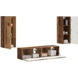  Set TV komoda 2 kom. Staro drvo Smeđa 30 x 31 x 80 cm | shoptok.hr