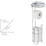 Wenko 24074800 - Držač toaletnog papira 16x59 cm sjajni hrom | Eponuda.com