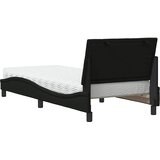  Krevet s madracem Hanko crni 90x200 cm od tkanine | shoptok.hr