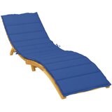  Jastuk za ležaljku kraljevsko plavi 200x70x3 cm tkanina Oxford | shoptok.hr