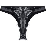 Hunkemöller Spodnje hlačke 'Mirabella' temno bež / črna | Shoptok.si