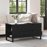  Kava Stol Crni hrast 102 x 44,5 x 50 cm Konstruirano drvo | shoptok.hr