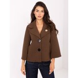 RUE PARIS Jacket-IT-KR-FL8159.24-brown | Shoptok.si