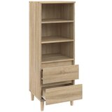  Visoka komoda hrasta sonome 40x36x110 cm od konstruiranog drva | shoptok.hr