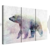  Slika - Lonely Bear (3 Parts) 60x40 Akustična | shoptok.hr