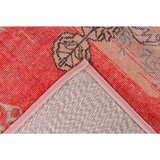 Kayoom RAVNO TKANA PREPROGA Vintage 8405 Rot 200/290 cm potiskano rdeča | Shoptok.si