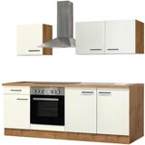 Flex-Well Kuhinjski Blok Z Aparati Avila, Magnolija, Barva Hrasta | Shoptok.si