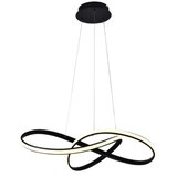  Brilagi - LED prigušiva luster na sajli COSMOWAVE LED/70W/230V crna + daljinski upravljač | Eponuda.com