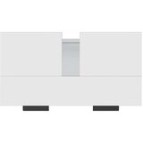 vidaXL kopalniška omarica bela 64,5x33,5x59 cm konstruiran les | Shoptok.si