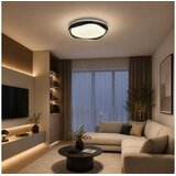 Solea 108 plafonska svetiljka 24/48W cct crna/drvo dim | Eponuda.com
