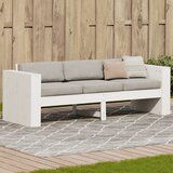 vidaXL Vrtni trosjed bijeli 189 x 60 x 62 cm od masivne borovine Cijene