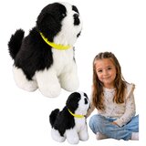  Interactive Plush Dog Soft fur Border Collie breed | shoptok.hr
