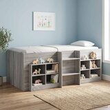  Kreveta za visoko spavanje djece 2 pcs Siva Sonoma | shoptok.hr