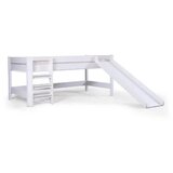 Futrix Poluvisoki krevet na sprat sa toboganom beli 90x200 My House BM ( 15239 ) Cene