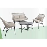 Olimp Sport Baštenska garnitura Steel Ratan Set | ePonuda.com