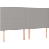  Box spring s madracem LED svjetlosivi 180x200 cm tkanina | shoptok.hr