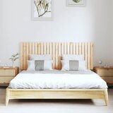  Zidno uzglavlje 159,5x3x60 cm od masivne borovine | Shoptok.si
