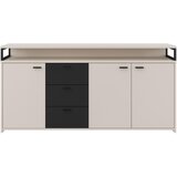 XORA ŠIROKA KOMODA, črna, kašmir | Shoptok.si
