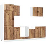  7-dijelni set kuhinjskih ormarića Lucca konstruiranog drva | shoptok.hr