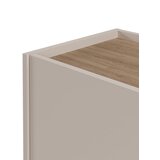 Marckeric Krem/u prirodnoj boji komoda u dekoru hrasta 150x82,5x40,5 cm Lucile – | shoptok.hr