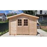 Male kuće Drvena vrtna kućica Britta C 320 × 350 cm – bez završnog krovnog pokrova | shoptok.hr