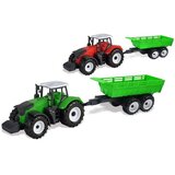 Traktor Farmer s prikolico – velik set za male kmete Zelen | Shoptok.si