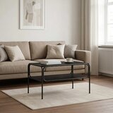  Bocni stol Crni hrast 100 x 50 x 46 cm Konstruirano drvo - Crni hrast 51 x 50 x 45 cm | shoptok.hr