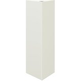  Vrtne sadilice 2 kom bijele trokutaste 30x26x75 cm čelične | shoptok.hr