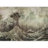  Foto tapeta - Great wave in Kanagwa in retro style - landscape of rough sea 450x315 | shoptok.hr